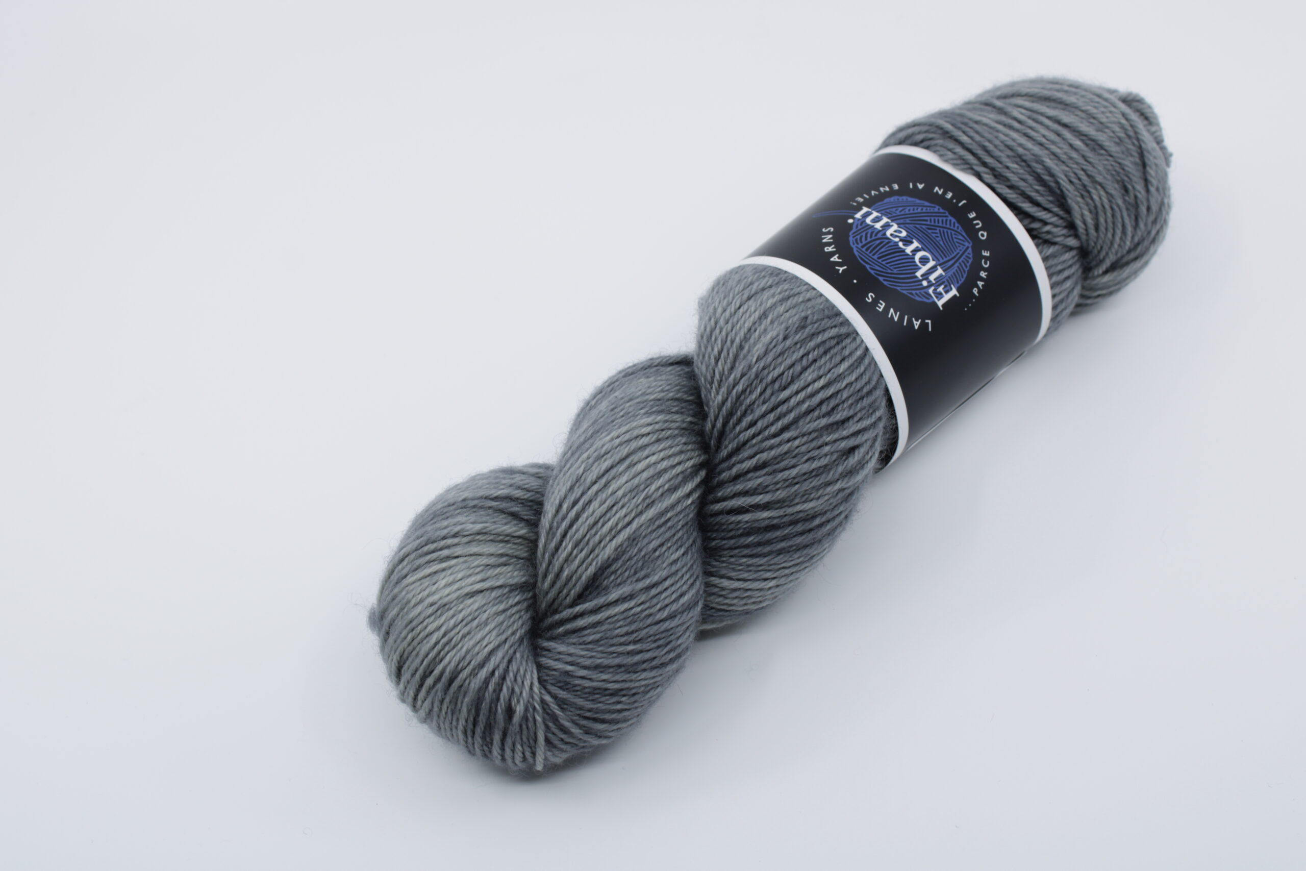 Base Lancelot DK. 100% BFL (Bluefaced Leicester). - Couleur Gris. Coloris: Bélier.