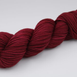 Laine 100% mérinos coloris Fureur, Rouge.