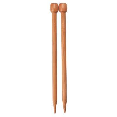 Aiguilles droite en bois pour apprendre à tricoter