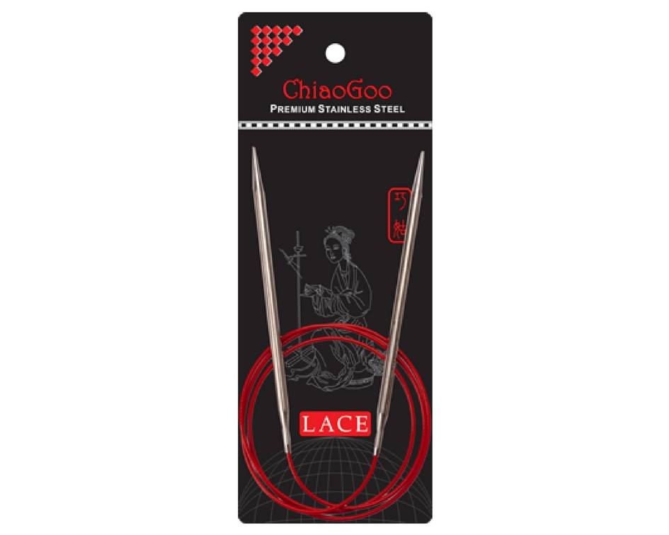 Aiguilles circulaires en métal pour apprendre à tricoter