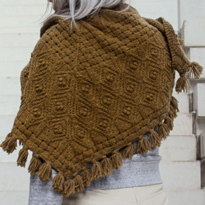 Kit de tricot - Châle Corbis sur la base Aristo