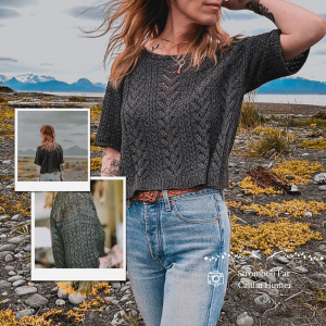 Kit de tricot - Stromboli par Caitlin Hunter