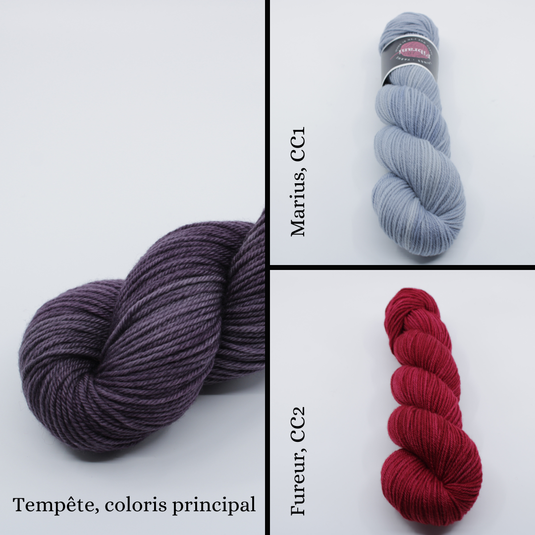 Kit de tricot - Zig par Andrea Mowry – Image 2