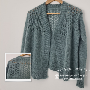 Kit de tricot - Brocken Spectre Cardigan by Littletheorem