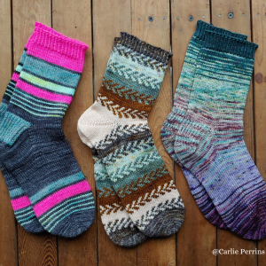 Kit de tricot - Bas - MINI PARTY! - par Carlie Perrins