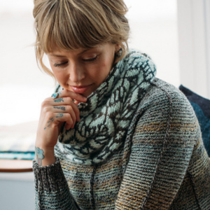 Kit de tricot - Velvet Mirror Cowl by Andrea Mowry