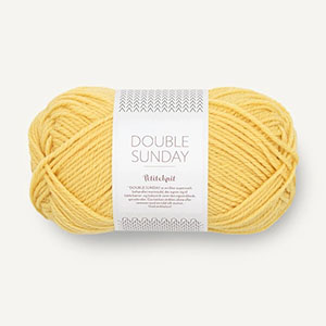 Double Sunday de Sandness Garn. 100% mérinos. Coloris;2013.