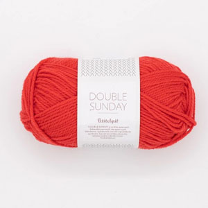 Double Sunday de Sandness Garn. 100% mérinos. Coloris;4008.
