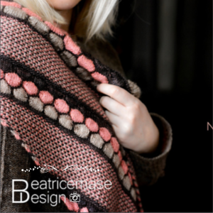 Kit de tricot - Pop shawl par Beatrice Mase